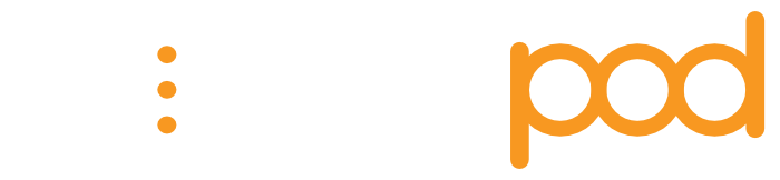 SciencePOD logo white